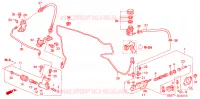 CILINDRO MAESTRO INNESTO (LH) (1) per Honda CIVIC 1.4 LS 3 Porte 5 velocità manuale 2004