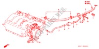 CONDOTTO INSTALLAZIONE/TUBI(TYPE R) per Honda CIVIC TYPE R 3 Porte 6 velocità manuale 2004