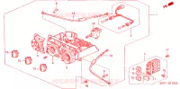 CONTROLLO RISCALDATORE(LH) (1) per Honda CIVIC 1.4 LS 3 Porte 4 velocità automatico 2004