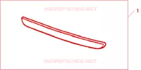 FRONT SKIRT per Honda CIVIC 1.4 LS 3 Porte 5 velocità manuale 2004