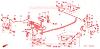 LINEE FRENO(ABS) (LH) (1) per Honda CIVIC 1.4 LS 3 Porte 5 velocità manuale 2004