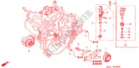 RILASCIA INNESTO(5MT) per Honda CIVIC 1.6S 3 Porte 5 velocità manuale 2001