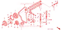 ALBERO A CAMME/VALVOLA(DIESEL) per Honda CIVIC 1.7 LS 3 Porte 5 velocità manuale 2005