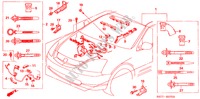 BARDATURA FILO MOTORE (TYPE R)(RH) per Honda CIVIC TYPE R     PREMIUM 3 Porte 6 velocità manuale 2005