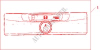 CASSETTE PLAYER per Honda CIVIC TYPE R 3 Porte 6 velocità manuale 2005