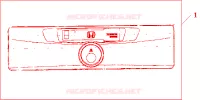CASSETTE PLAYER per Honda CIVIC 1.7 LS 3 Porte 5 velocità manuale 2005