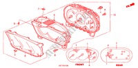 COMPONENTI INDICATORE(NS) (1) per Honda CIVIC 1.4 S 3 Porte 5 velocità manuale 2005
