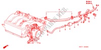 CONDOTTO INSTALLAZIONE/TUBI(TYPE R) per Honda CIVIC TYPE R 3 Porte 6 velocità manuale 2005