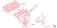 MOLTEPLICE SCARICO(DIESEL) per Honda CIVIC 1.7 ES 3 Porte 5 velocità manuale 2005