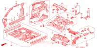 PANNELLI INTERNI per Honda CIVIC 1.7 LS 3 Porte 5 velocità manuale 2005