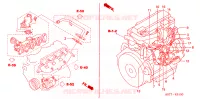 TUBATURE EMISSIONE(DIESEL) per Honda CIVIC 1.7 LS 3 Porte 5 velocità manuale 2005