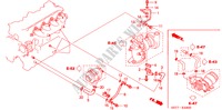 TUBATURE OLIO/TUBATURE VACUO(DIESEL) per Honda CIVIC 1.7 ES 3 Porte 5 velocità manuale 2005