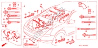 BARDATURA FILO MOTORE(RH) (2.0L) per Honda CIVIC 2.0 5 Porte 5 velocità manuale 2003