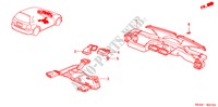 CONDOTTO(RH) per Honda CIVIC 1.6SE    EXECUTIVE 5 Porte 5 velocità manuale 2002