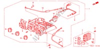 CONTROLLO RISCALDATORE(LH) (1) per Honda CIVIC 1.6ES 5 Porte 5 velocità manuale 2004