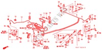 LINEE FRENO(ABS) (LH) (1.4L/1.6L) per Honda CIVIC 1.6S 5 Porte 5 velocità manuale 2003