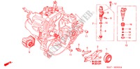 RILASCIA INNESTO (1.4L/1.5L/1.6L/1.7L) per Honda CIVIC 1.4S 5 Porte 5 velocità manuale 2003