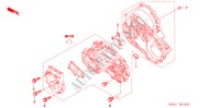 UNCINO TRASMISSIONE (DIESEL) per Honda CIVIC 1.7ES 5 Porte 5 velocità manuale 2002