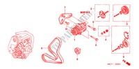 ARIA CONDIZIONATA (COMPRESSORE) (DIESEL) per Honda CIVIC 1.7S 5 Porte 5 velocità manuale 2005