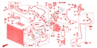 ARIA CONDIZIONATA(TUBI/CONDOTTI) (LH) per Honda CIVIC 1.6S 5 Porte 5 velocità manuale 2005