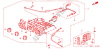 CONTROLLO RISCALDATORE(LH) (1) per Honda CIVIC 1.6LS 5 Porte 5 velocità manuale 2005