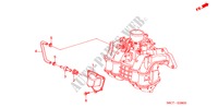COPERTURA ASPIRATORE(1.4L/1.5L/1.6L/1.7L) per Honda CIVIC 1.4LS 5 Porte 4 velocità automatico 2005