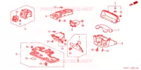 ABBELLIMENTO STRUMENTI(LH)(LATO GUIDATORE) per Honda STREAM 2.0 SI 5 Porte 5 velocità automatico 2004