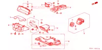 ABBELLIMENTO STRUMENTI(RH)(LATO GUIDATORE) per Honda STREAM 2.0 SE 5 Porte 5 velocità automatico 2004