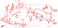 LINEE P.S. (2.0L) (LH) (2) per Honda STREAM 2.0 SI 5 Porte 5 velocità automatico 2004