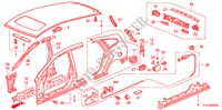 PANNELLI ESTERNI/PANNELLO POSTERIORE per Honda STREAM 1.7ES 5 Porte 5 velocità manuale 2002