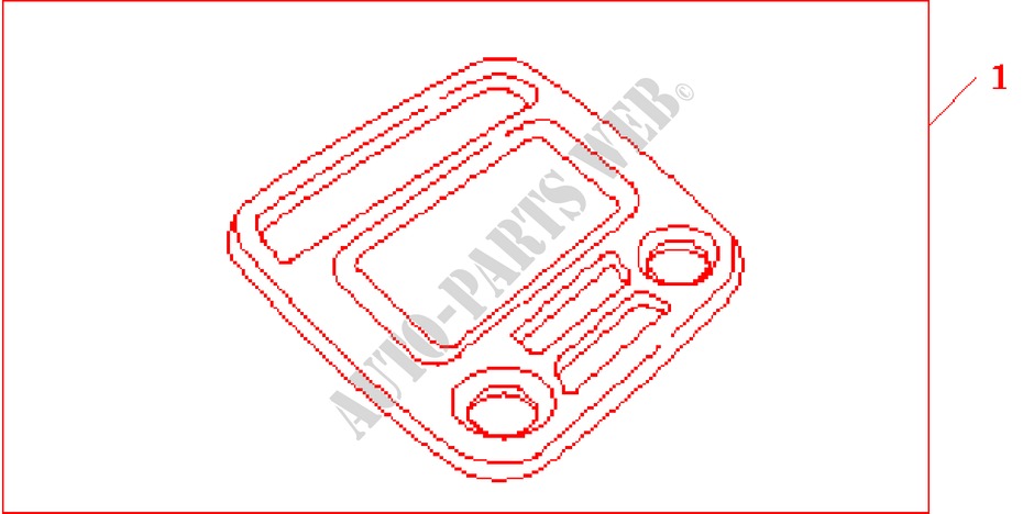 INTERIOR PANEL (D per Honda STREAM 1.7ES 5 Porte 5 velocità manuale 2002
