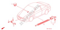 ARIA CONDIZIONATA (SENSORE) per Honda ACCORD COUPE 2.0IES 2 Porte 5 velocità manuale 2001