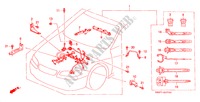 BARDATURA FILO MOTORE(L4) (LH) per Honda ACCORD COUPE 2.0IES 2 Porte 5 velocità manuale 2000