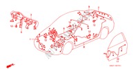 BARDATURA FILO(RH) per Honda ACCORD COUPE 2.0IES 2 Porte 5 velocità manuale 2000