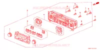 CONTROLLO RISCALDATORE(AUTO)(1) per Honda ACCORD COUPE VTI 2 Porte 5 velocità manuale 1999