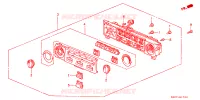 CONTROLLO RISCALDATORE per Honda ACCORD COUPE 2.0 ILS 2 Porte 4 velocità automatico 1998