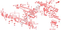 PANNELLO STRUMENTI(LH) per Honda ACCORD COUPE 3.0IV6 2 Porte 4 velocità automatico 2000