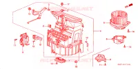 SOFFIATORE RISCALDATORE(LH) per Honda ACCORD COUPE 2.0 ILS 2 Porte 4 velocità automatico 1998