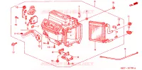 UNITA RISCALDATORE(LH) per Honda ACCORD COUPE 2.0 ILS 2 Porte 4 velocità automatico 1998