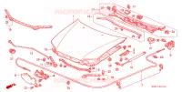 COFANO MOTORE(LH) per Honda ACCORD EX 4 Porte 4 velocità automatico 2001