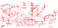 SERBATOIO COMBUSTIBILE per Honda ACCORD LX 4 Porte 5 velocità manuale 2000
