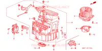 SOFFIATORE RISCALDATORE(LH) per Honda ACCORD EX 4 Porte 4 velocità automatico 2001