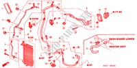 ARIA CONDIZIONATA (TUBI/CONDOTTI)(LH) per Honda CR-V EXECUTIVE 5 Porte 5 velocità manuale 2005