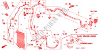 ARIA CONDIZIONATA (TUBI/CONDOTTI)(RH) per Honda CR-V SE-S 5 Porte 5 velocità manuale 2004