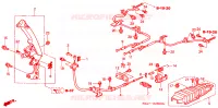 FRENO DI PARCHEGGIO(LH) per Honda CRV LS 5 Porte 4 velocità automatico 2002