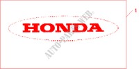 KIT TIRE COVER STICKER per Honda CR-V SE-S 5 Porte 5 velocità manuale 2002