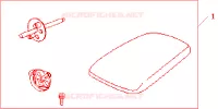 LID ASSY *NH167L* per Honda CRV LS 5 Porte 4 velocità automatico 2002