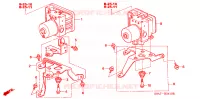 MODULATORE ABS per Honda CRV LS 5 Porte 4 velocità automatico 2002