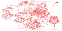 SOFFIATORE RISCALDATORE(LH) per Honda CRV LS 5 Porte 4 velocità automatico 2002