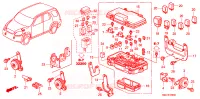UNITA DI CONTROLLO(SPAZIO MOTORE) per Honda CRV LS 5 Porte 4 velocità automatico 2002